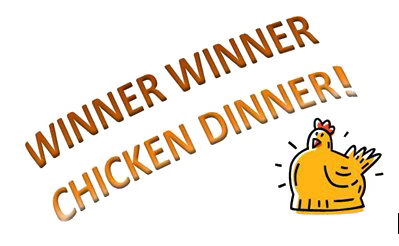 PUBG Winner Winner Chicken Dinner Download Transparent PNG
