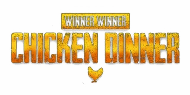 PUBG Winner Winner Chicken Dinner PNG High-Quality Image