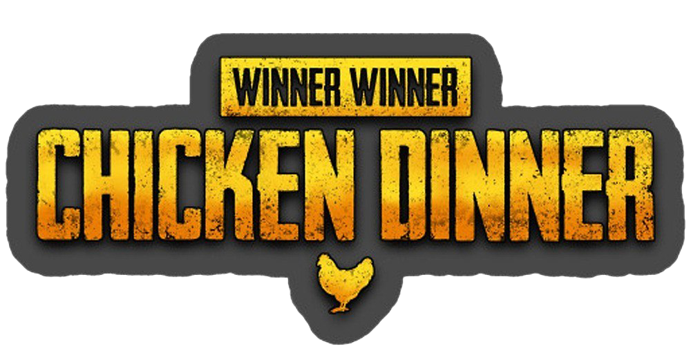 PUBG Winner Winner Chicken Dinner PNG Picture