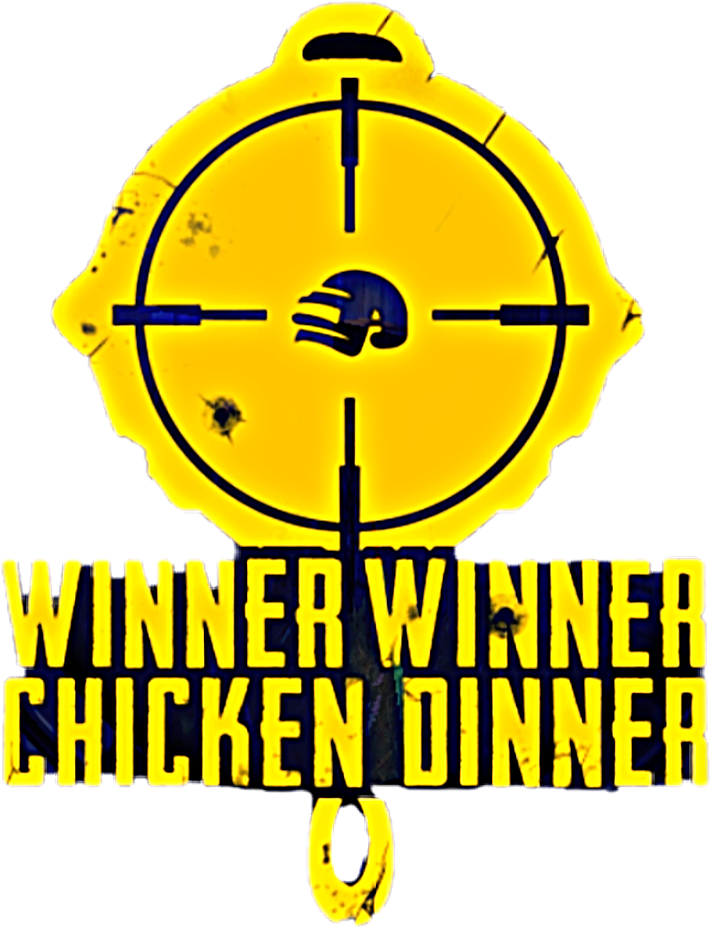 PUBG Winner Winner Chicken Dinner Transparent Image