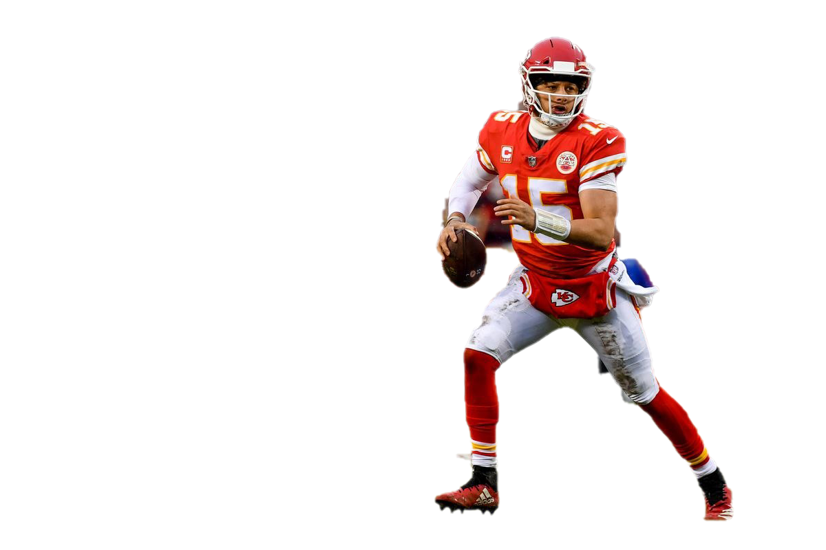 Pat Mahomes PNG-Afbeelding Achtergrond