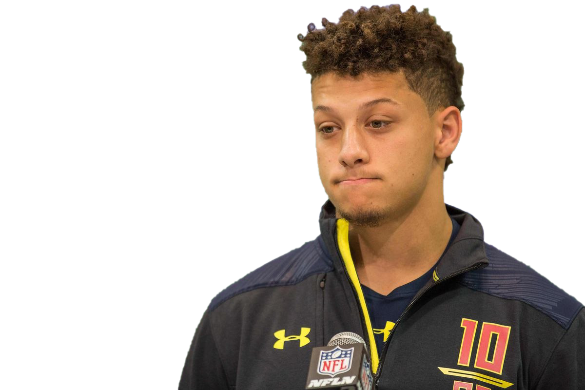 Pat Mahomes PNG-Afbeelding Transparante achtergrond