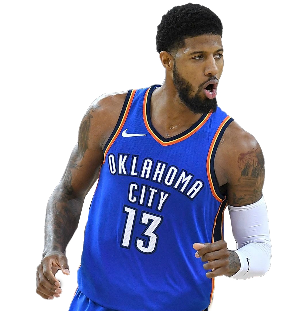 Paul George PNG Background Image