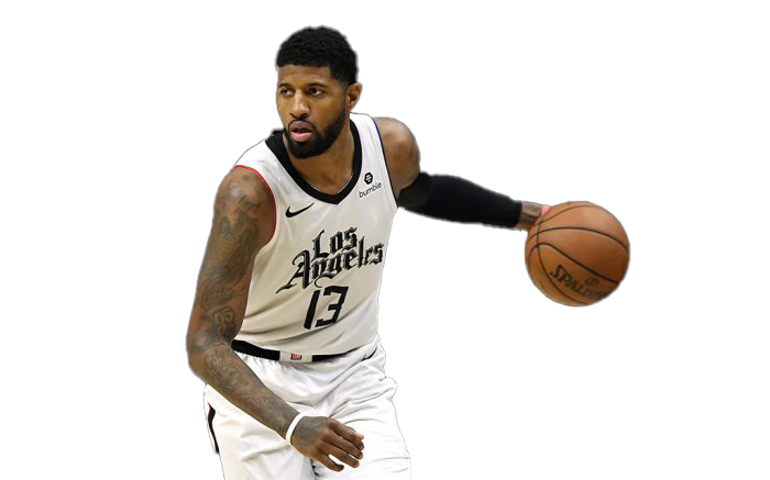 Paul George Background Transparent PNG