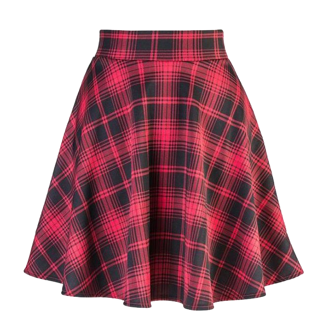 Plaid Skirt Free PNG Image