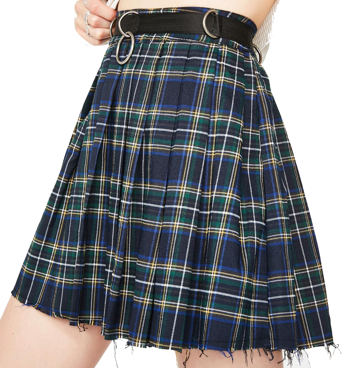 Plaid Skirt PNG Download Image