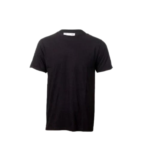 Plain Black T-Shirt PNG Transparent Image