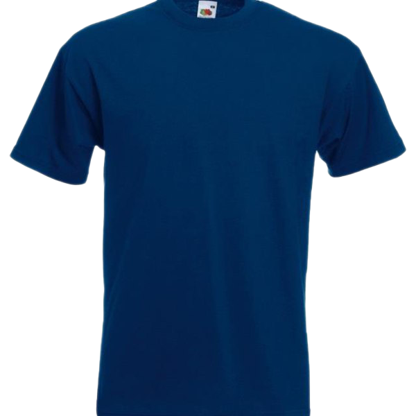 Plain Blue T-Shirt PNG Download Image