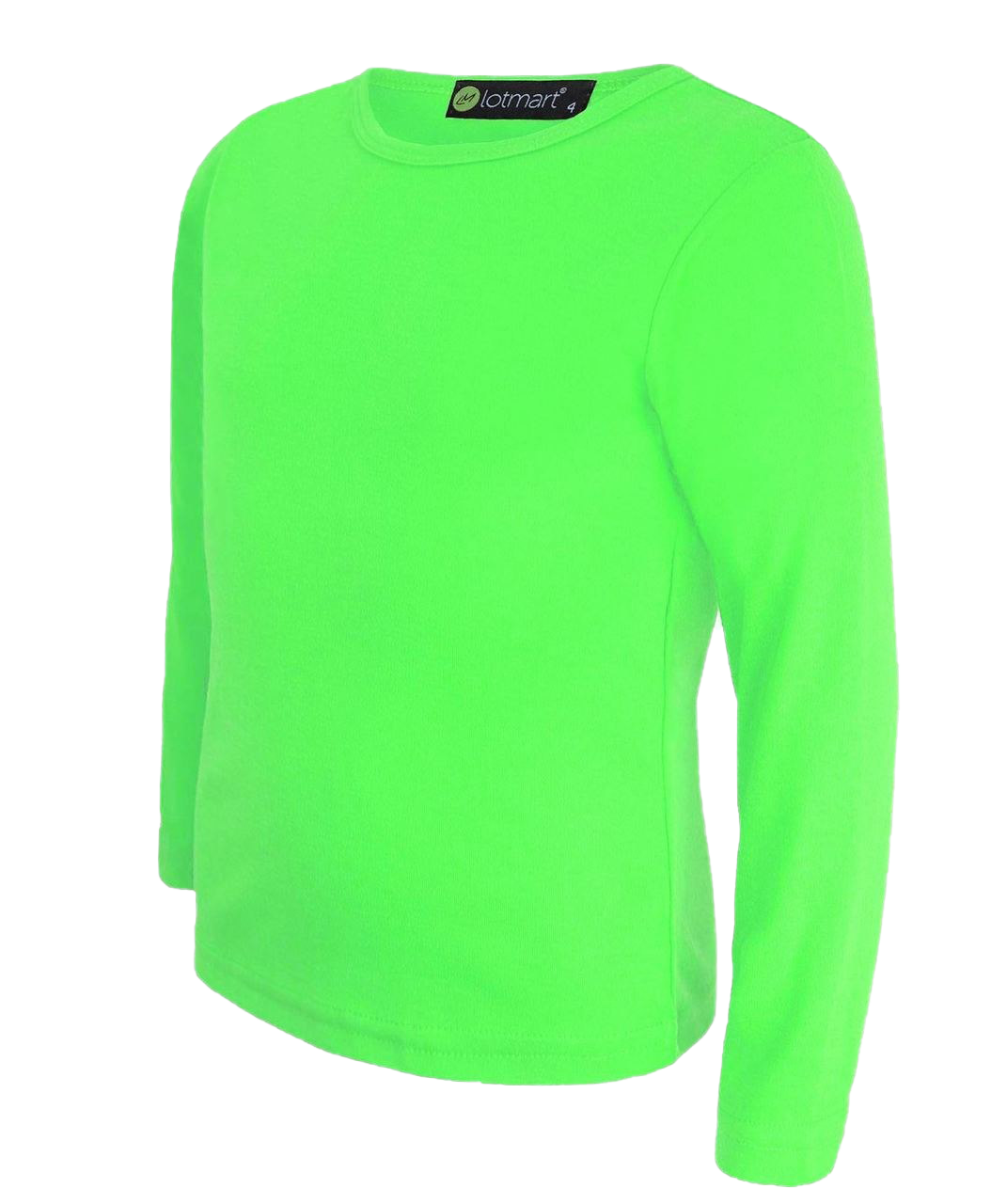Plain grünes T-Shirt PNG-Foto