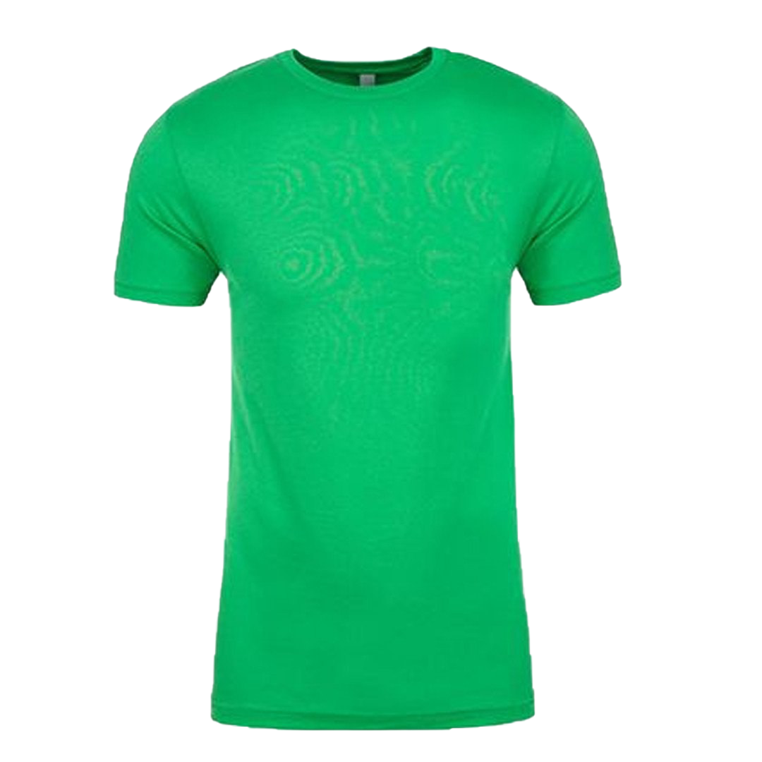 T-shirt verde simples PNG Pic