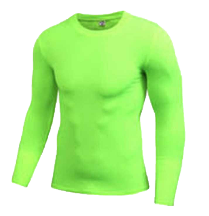 T-shirt hijau polos PNG Gambar Transparan