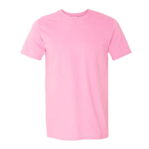 Простая розовая футболка PNG Image