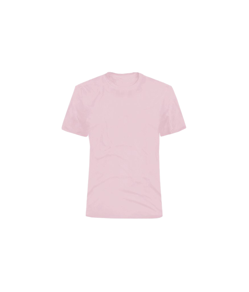 Effen roze T-shirt Transparante Afbeeldingen