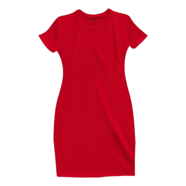 Plain Red T-Shirt PNG Download Image
