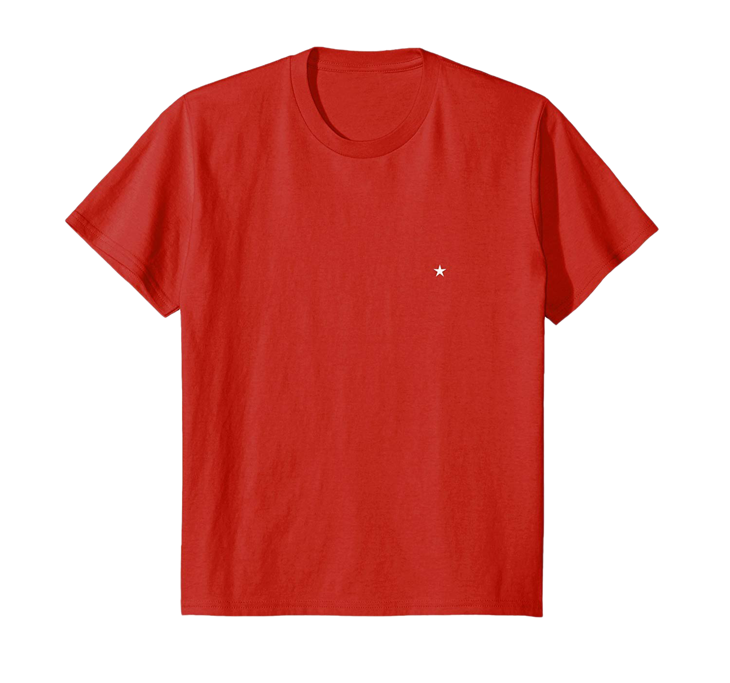Plain Red T-Shirt PNG High-Quality Image