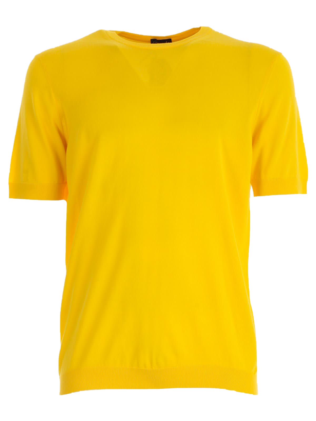 Plain Yellow T-Shirt PNG Image