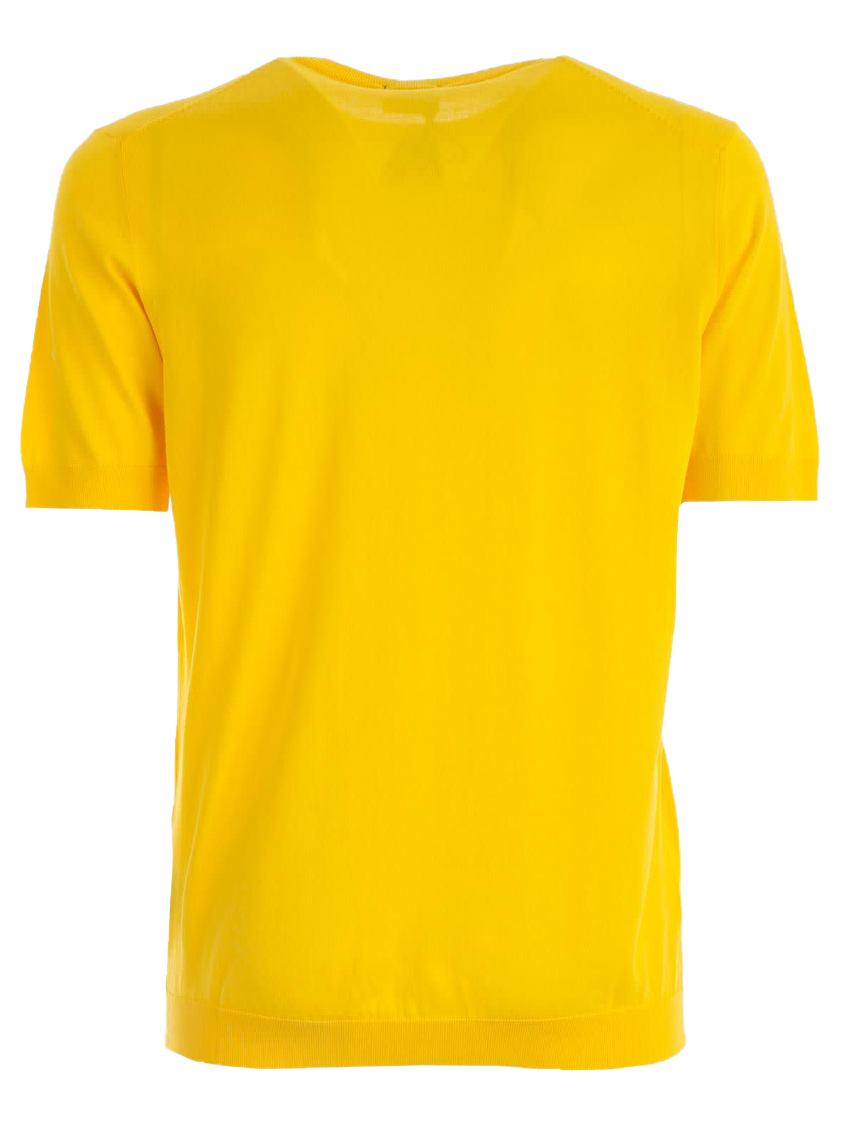 Einfaches gelbes T-shirt Transparentes Bild