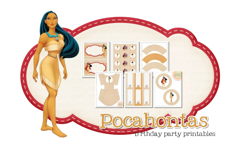 Pocahontas 투명 배경 PNG