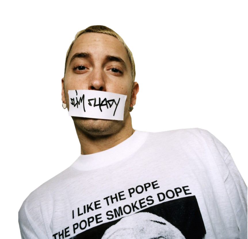 Rap God Eminem PNG High-Quality Image | PNG Arts