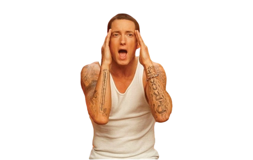 Rap God Eminem PNG Image