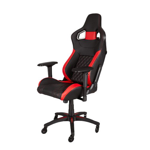 Red Gaming Chair PNG Download Afbeelding