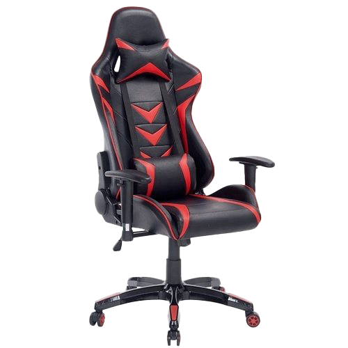 Red Gaming Chair PNG Free Download