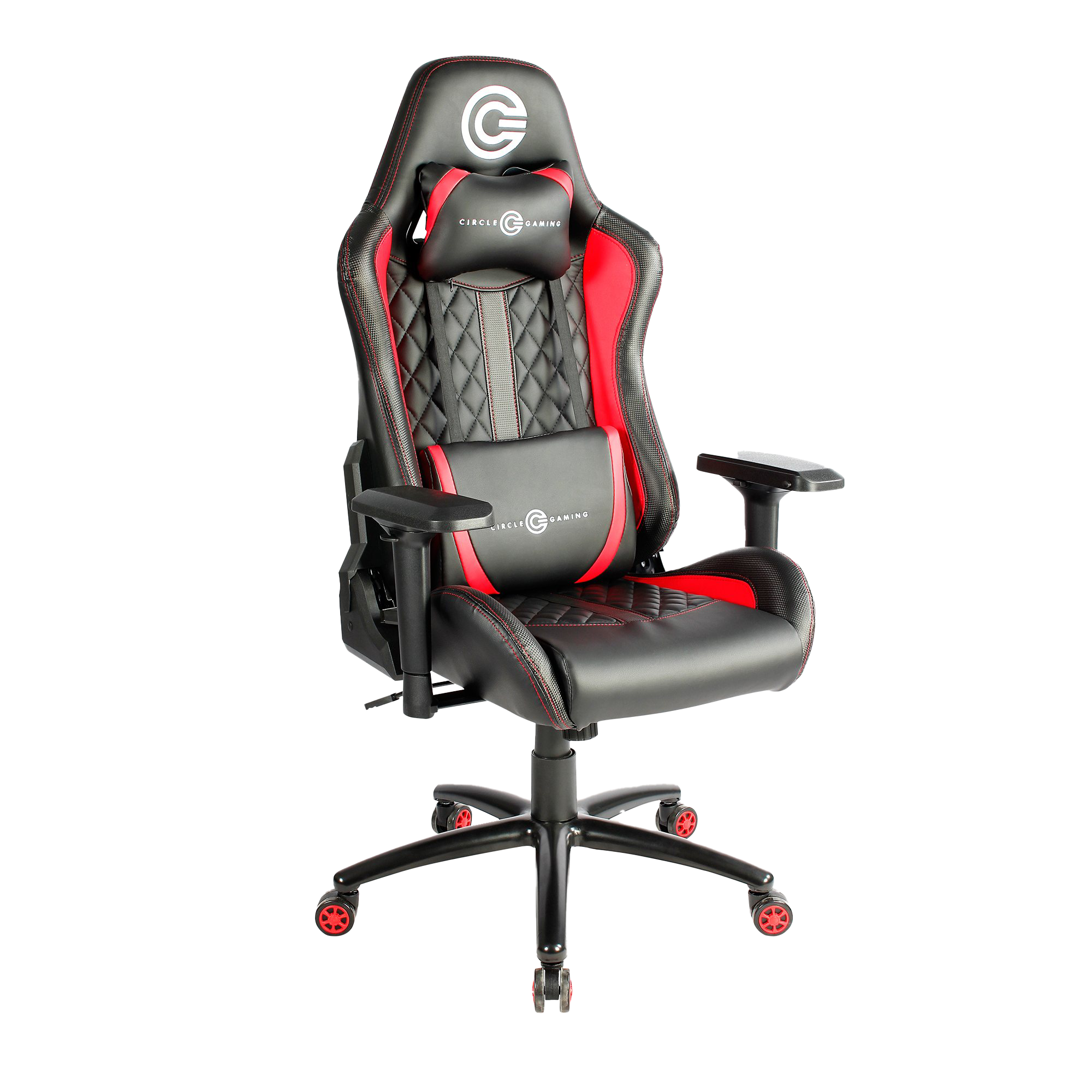 Red Gaming Chair PNG Image Background