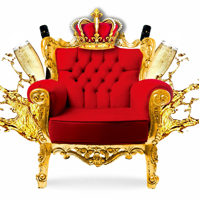 Red Throne PNG Image Background