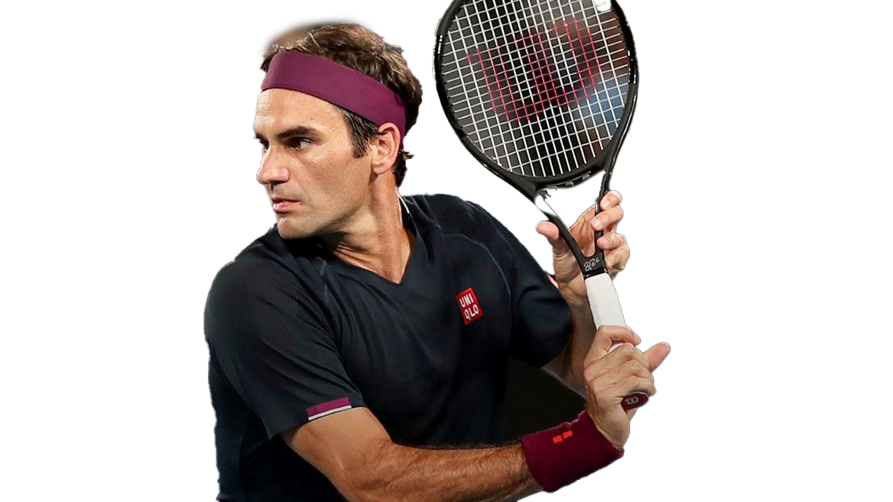 Roger Federer PNG Image Background