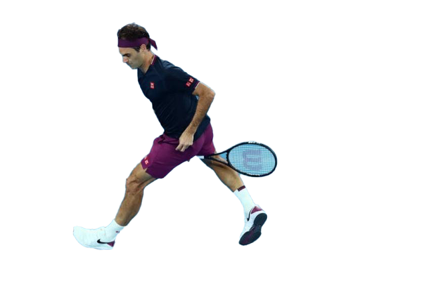 Roger Federer PNG image Transparente