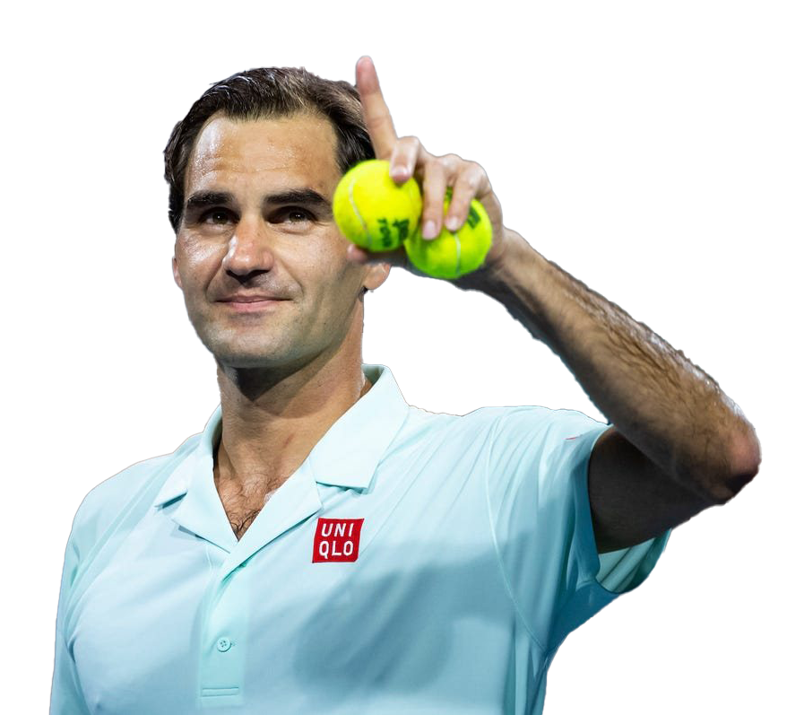 Roger Federer PNG Imagen