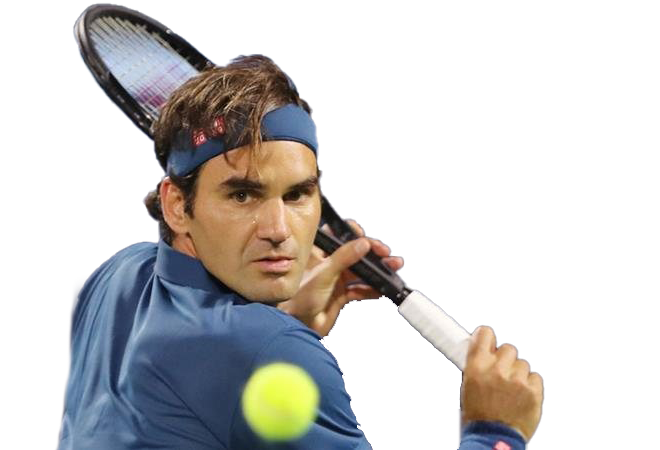 Roger Federer PNG imagen Transparente