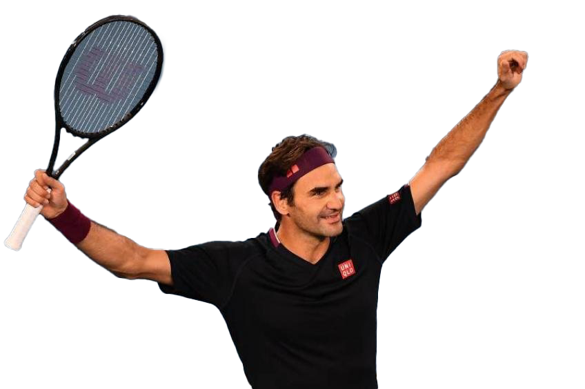 Roger Federer Transparent Background PNG