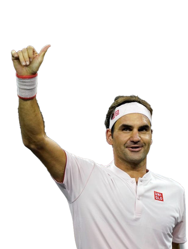 Roger Federer imagen Transparente