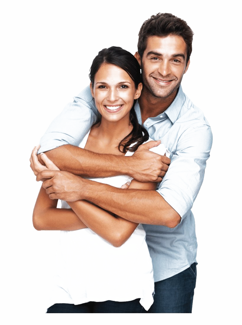 Romantic Couple PNG Transparent Image