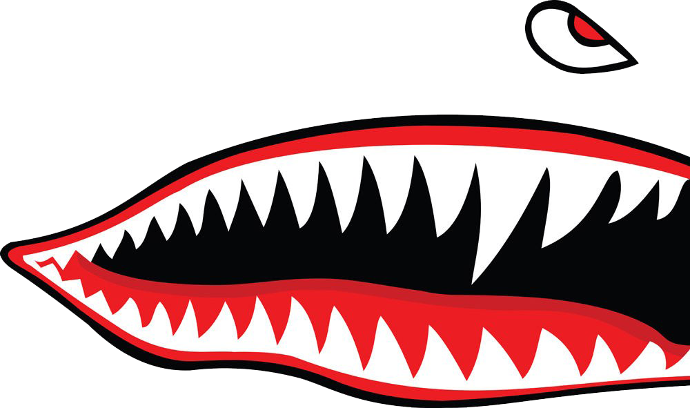 Shark tanden PNG Gratis Download