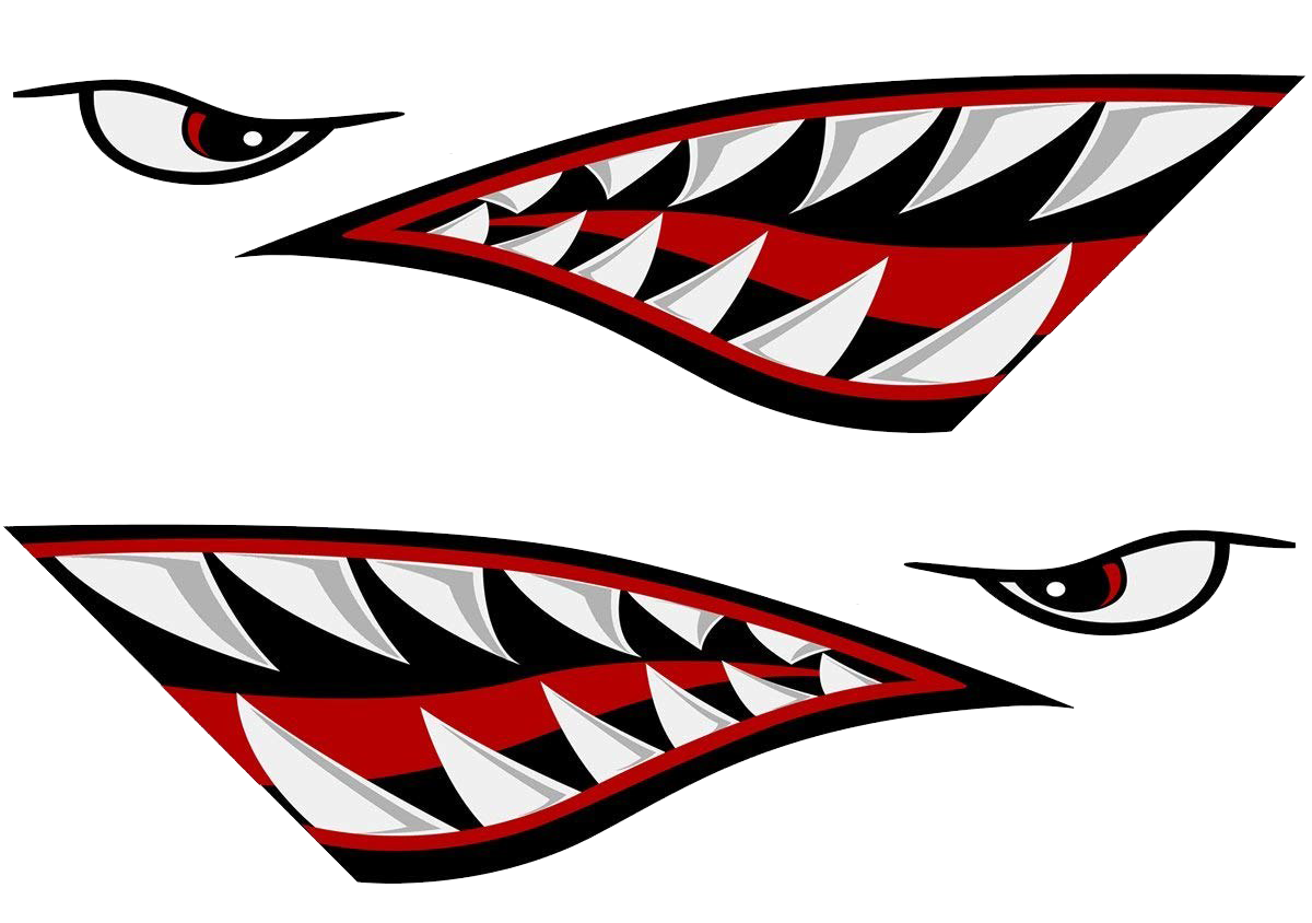Shark Teeth PNG Transparent Image
