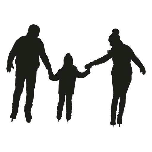 Silhouette Parents PNG Image Background