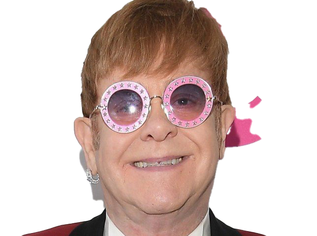 Singer Elton John Transparent Images