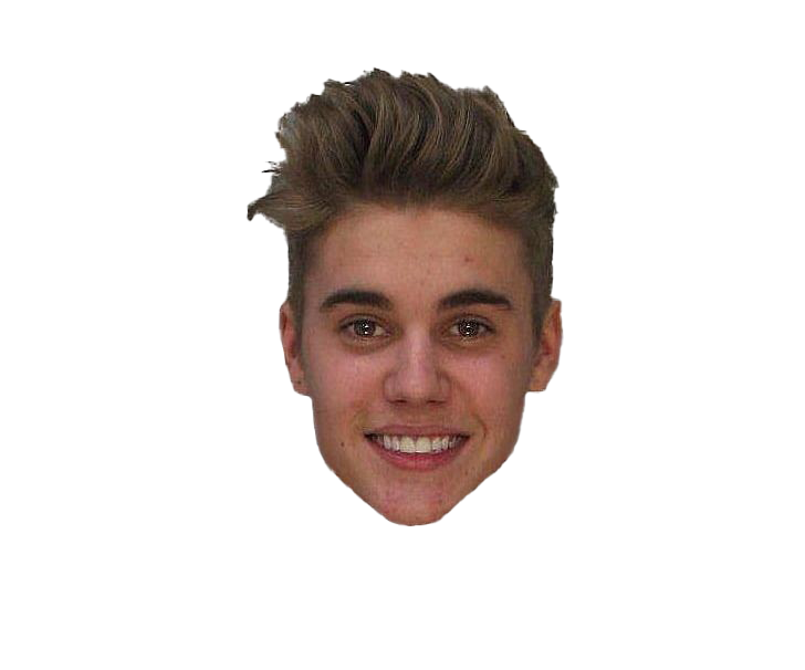 Singer Justin Bieber PNG High-Quality Image