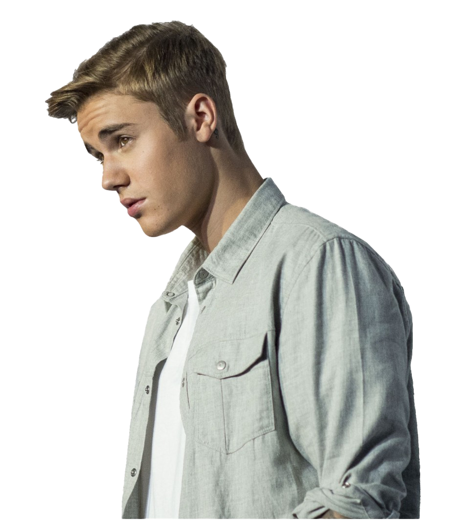 Singer Justin Bieber PNG Image