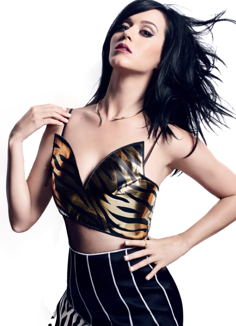 Singer Katy Perry PNG High-Quality Image