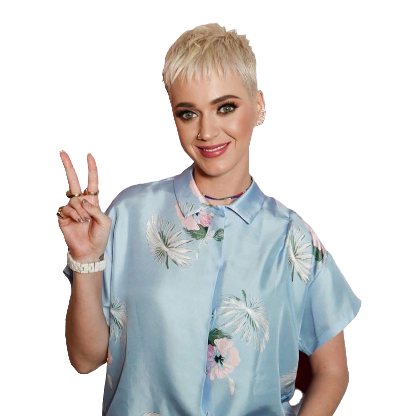 Singer Katy Perry PNG Photo