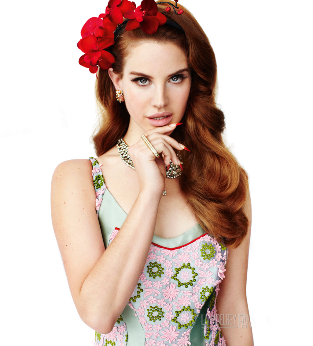 Singer Lana Del Rey PNG Image