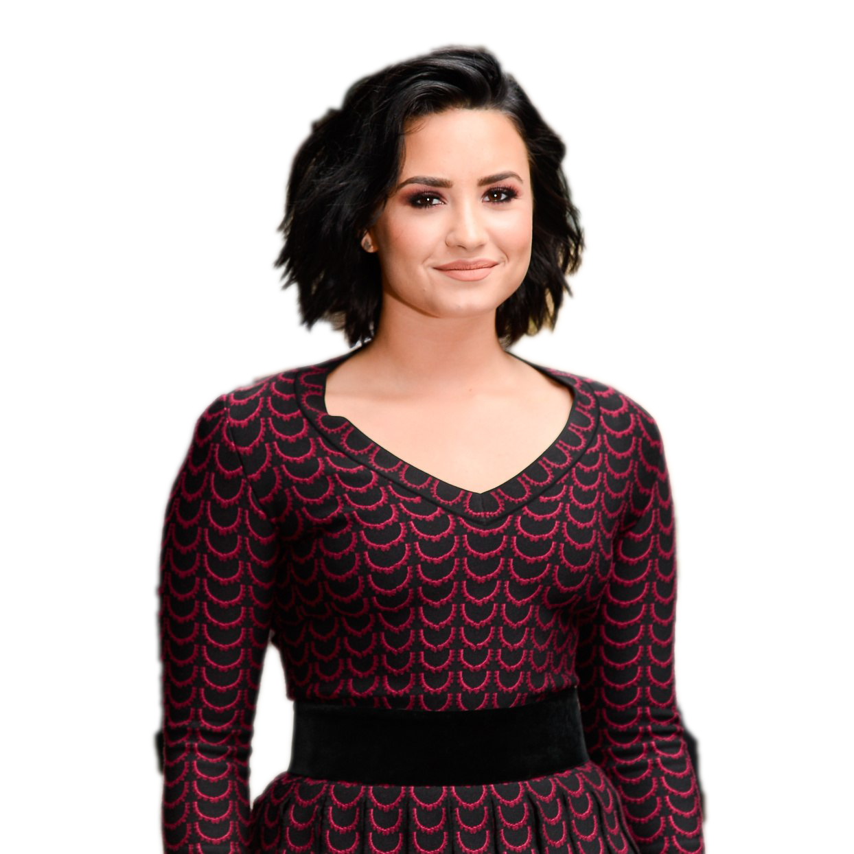 Glimlachend Demi Lovato PNG-beeld