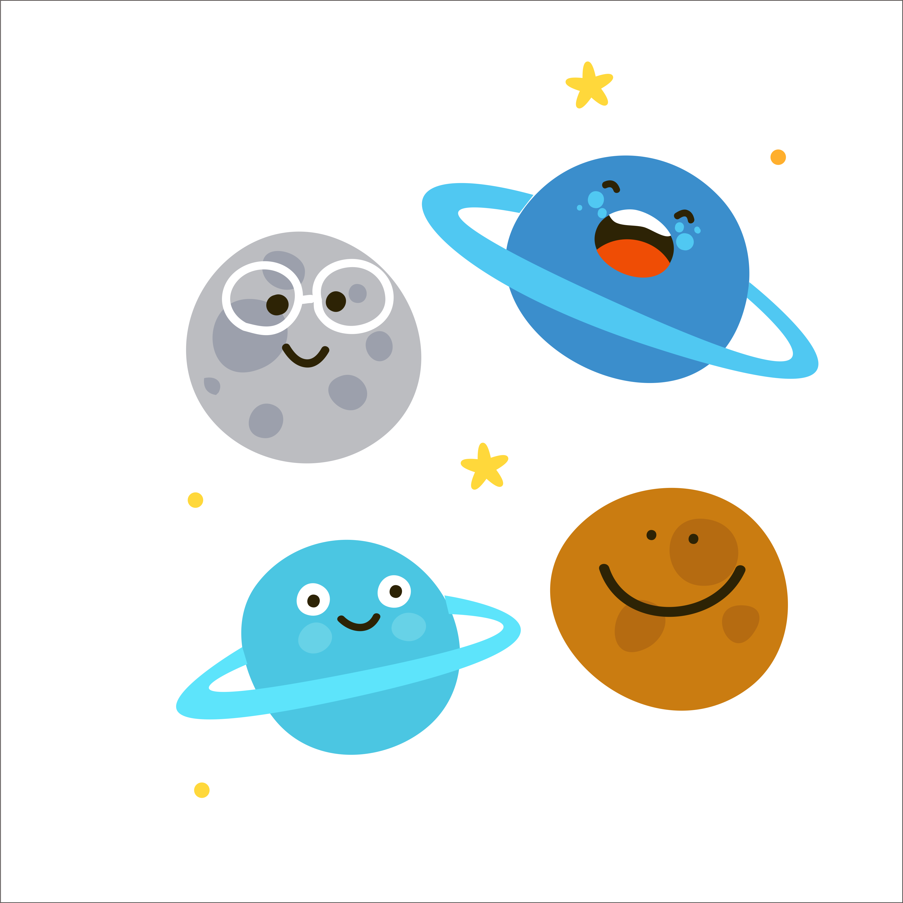 Solar System PNG Transparent Image
