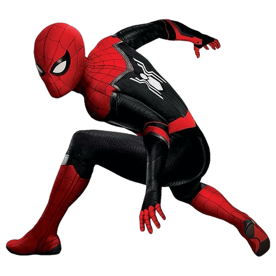 Spider-man ver van huis Transparante achtergrond PNG