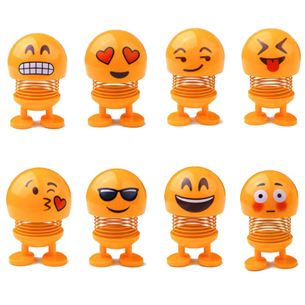 Musim semi Mainan Mobil Emoji PNG Gambar