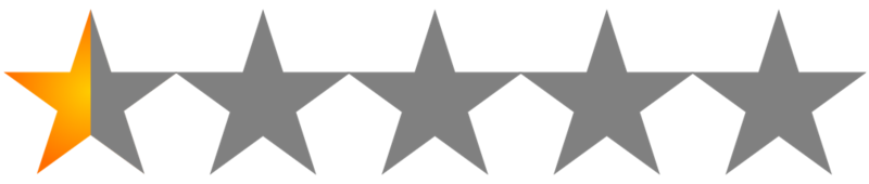 Star Rating 0.5 PNG