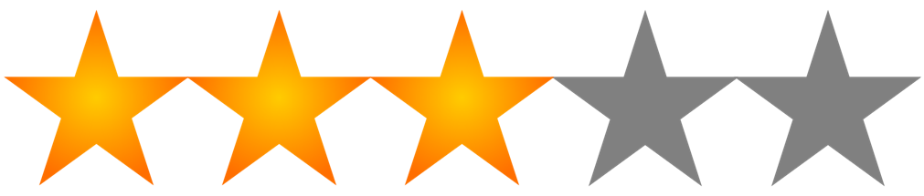 Star Rating 3 PNG